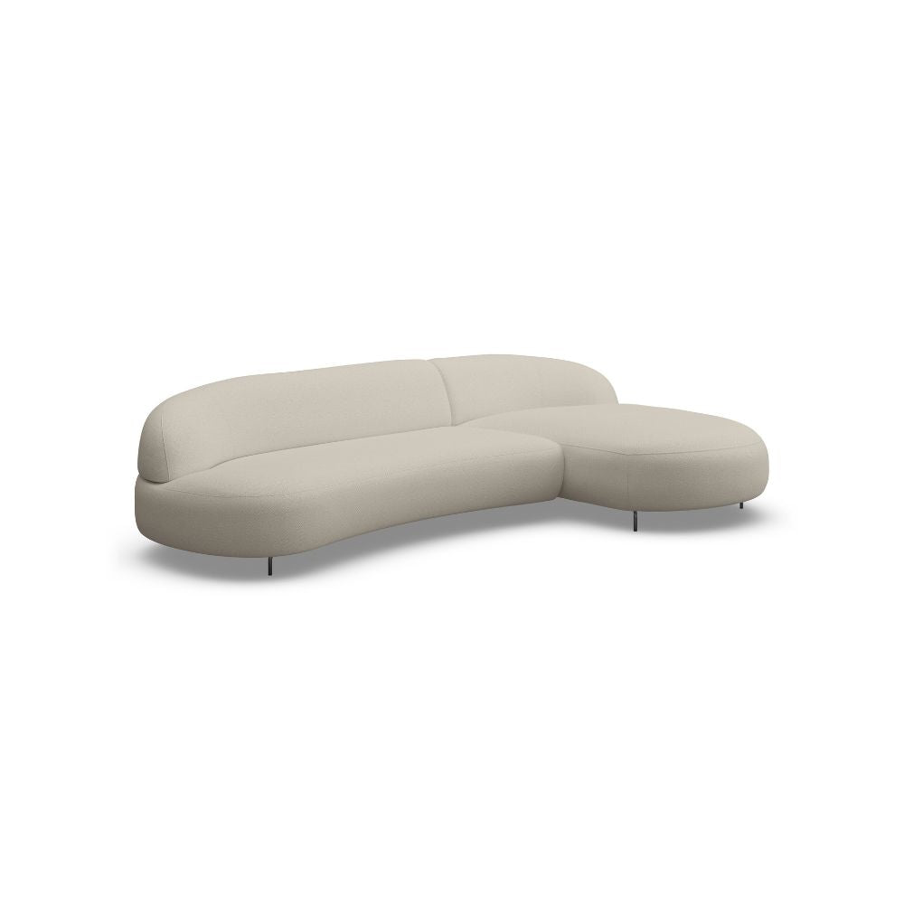 Furninova Aria L-Shape Corner Sofa — Sculptural Design