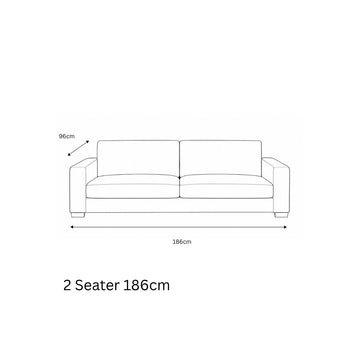 2 Seater 186cm