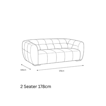 2 Seater 178cm