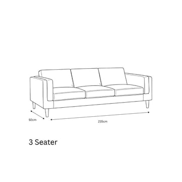 3 seater