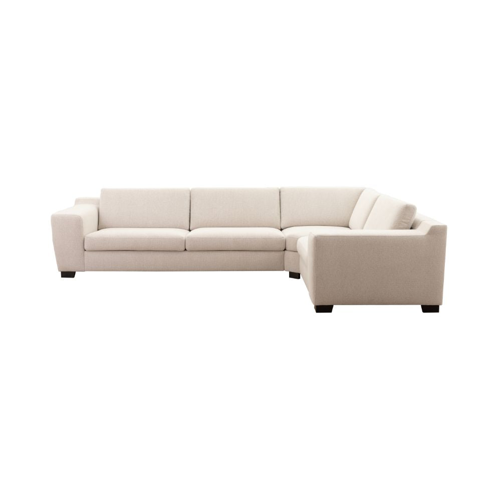 Meadow Corner Sofa Custom Sizes, Armrests, Legs & Fabric Options