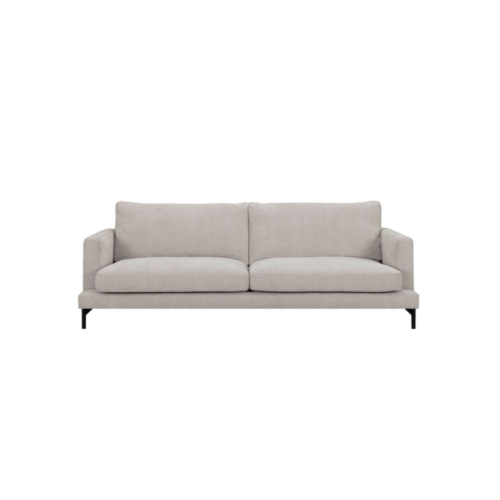 Villa Andes 2 Seater Sofa Custom Legs, Removable Covers & Loose Cushions