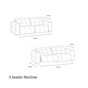 3 Seater Recliner