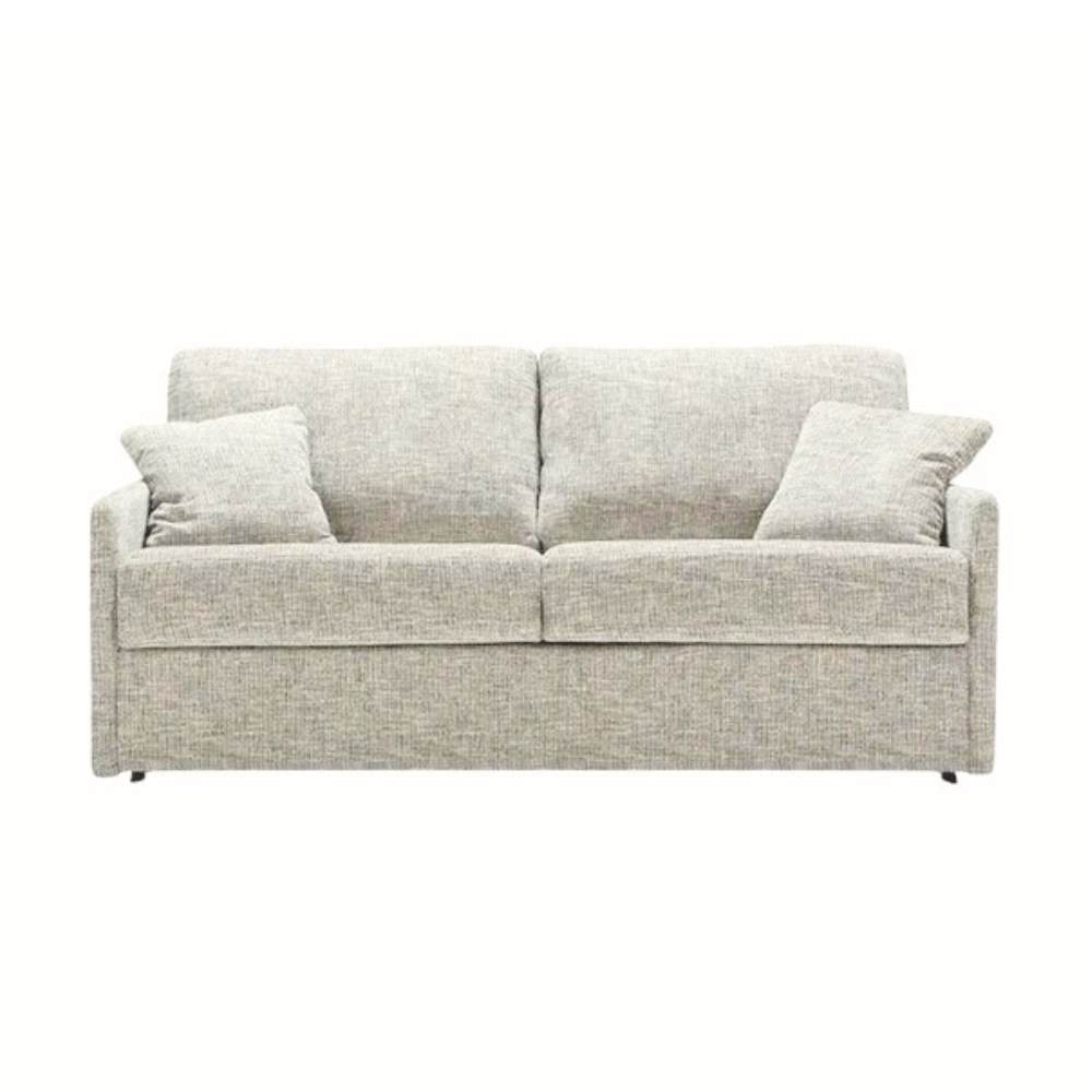 Lukas Custom Sofa Bed – Handmade in Europe with Oak Legs, Fabric & Leather Options, 3-Step Pull-Out Bed