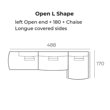 Open L Shape