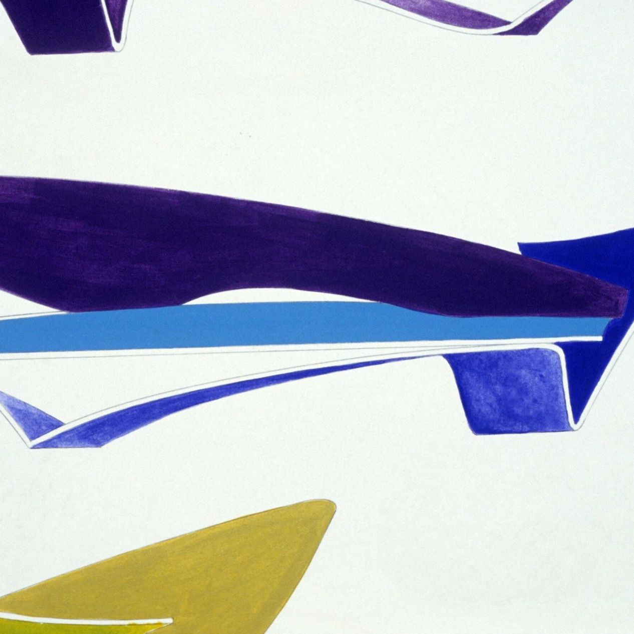  Dessins du canap&eacute; fabriqu&eacute;s par Zaha Hadid. 